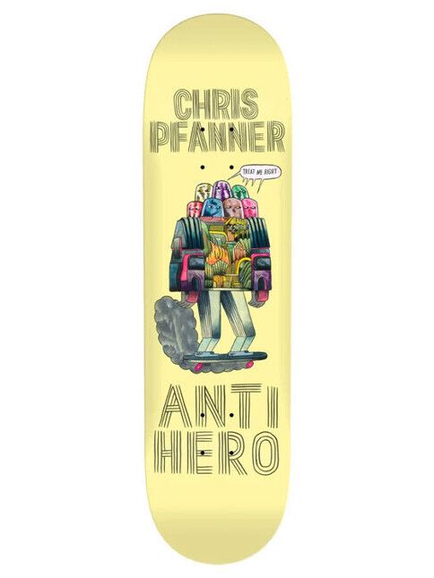 Anti Hero Skateboard Pfanner Hug the Pavement  8.06x31.8