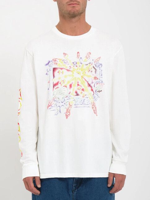 Volcom Longsleeve Sam Ryser LS off white