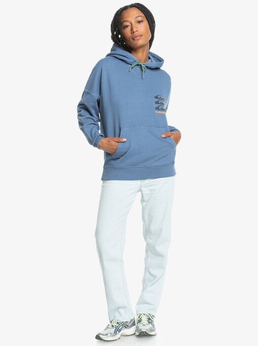 Quiksilver Kapuzenpullover&#x20;Uni&#x20;Oversized&#x20;Hoodie&#x20;blue