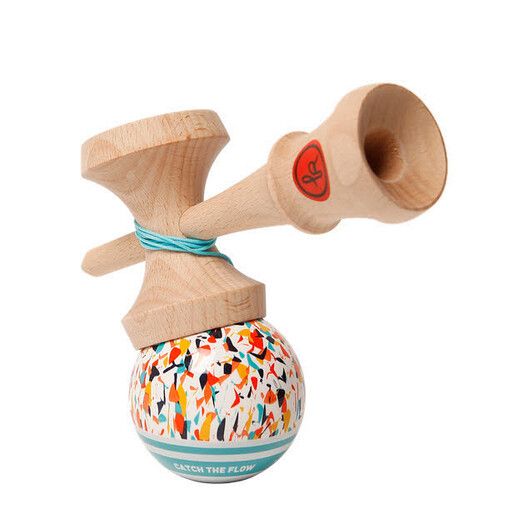 Kendama Geschicklichkeitsspiel&#x20;Record&#x2B;&#x20;splash