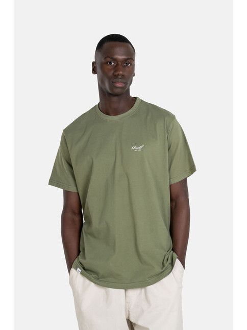 Reell T-Shirt Staple Logo T-shirt olive
