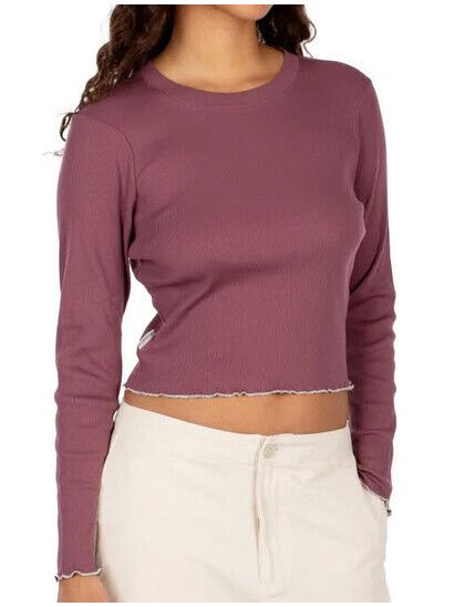 iriedaily Longsleeve Konti Uni LS plum