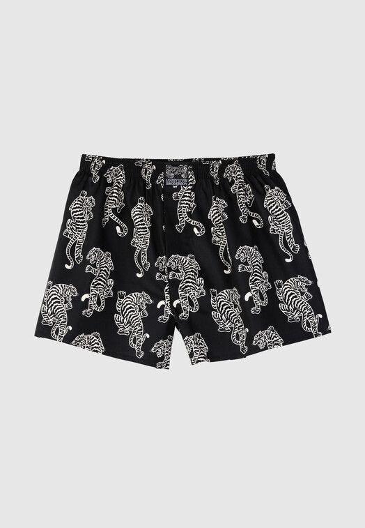 Cleptomanicx Boxershort&#x20;Broderson&#x20;Tigers&#x20;black