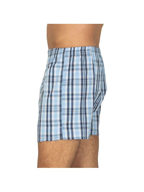 Deal Boxershort Check hellblau kariert