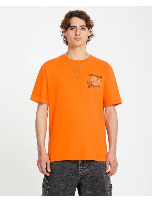 Volcom T-Shirt Pour Choices neon orange