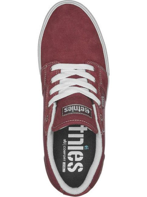Etnies Skateschuh Barge LS maroon