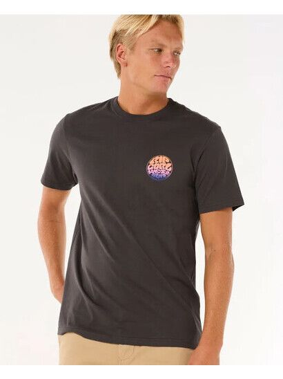 Rip Curl T-Shirt Wettie Passage Icon washed black