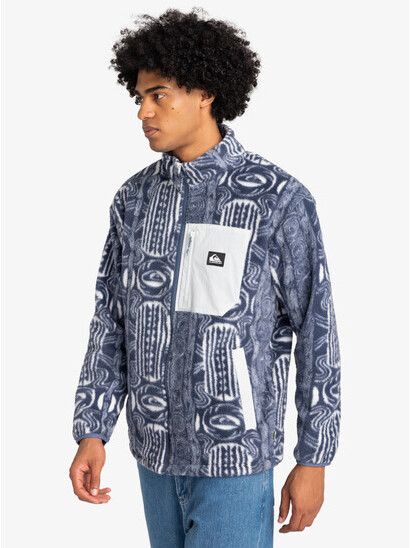 Quiksilver Zipper Clean Coast vintage blue pacific herrita