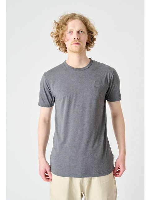 Cleptomanicx T-Shirt Ligull Regular heather forged iron