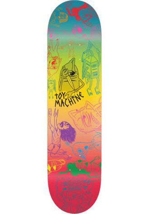 Toy-Machine Skateboard&#x20;Characters&#x20;II&#x20;8.0