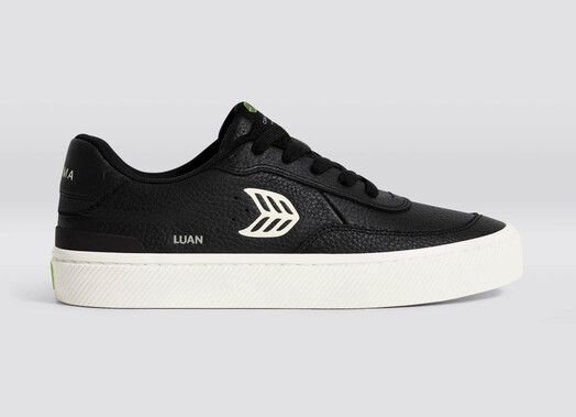 Cariuma Skateschuh&#x20;Luan&#x20;Pro&#x20;black&#x20;premium&#x20;leather&#x20;ivory&#x20;log