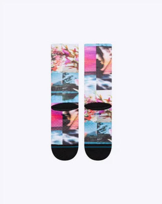 Stance Socken&#x20;Take&#x20;A&#x20;Picture&#x20;Crew&#x20;floral