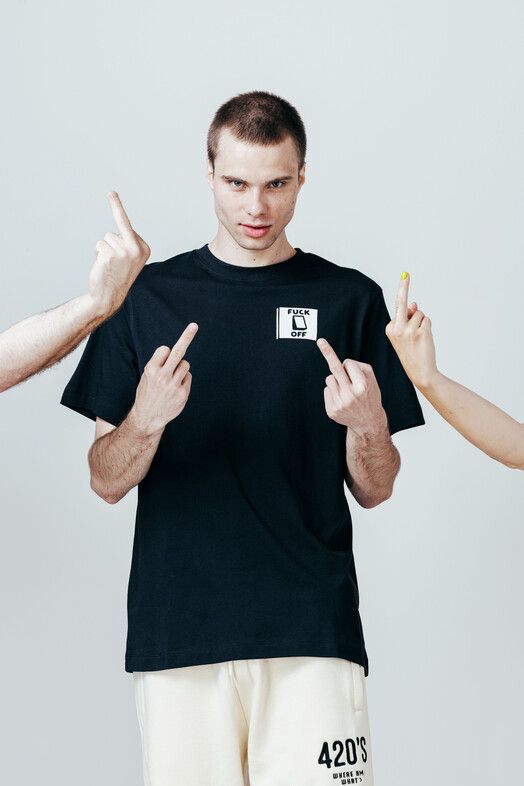 The Dudes T-Shirt&#x20;Switch&#x20;black