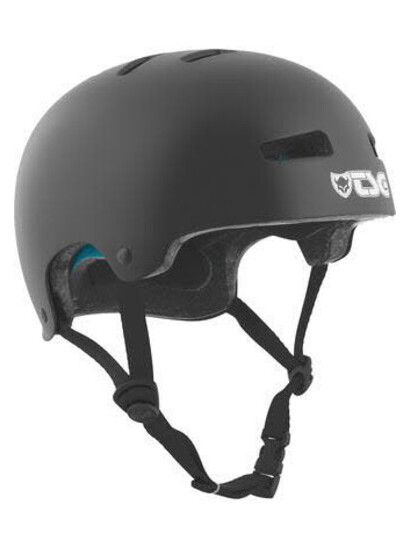 TSG Helm Evolution Youth Solid Colors black