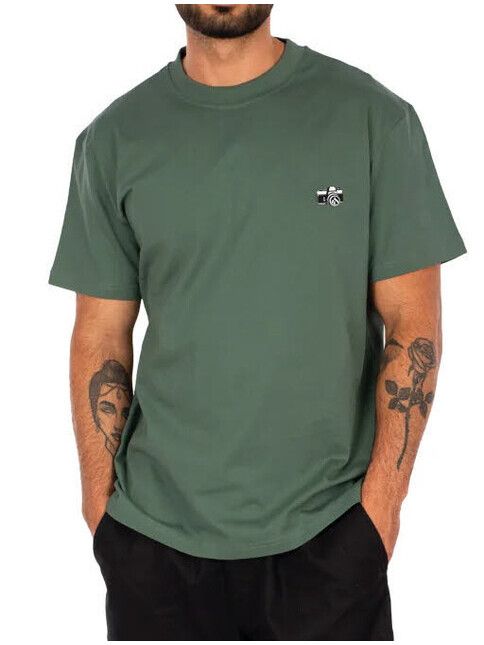 iriedaily T-Shirt Spiegelreflex T-shirt jungle green