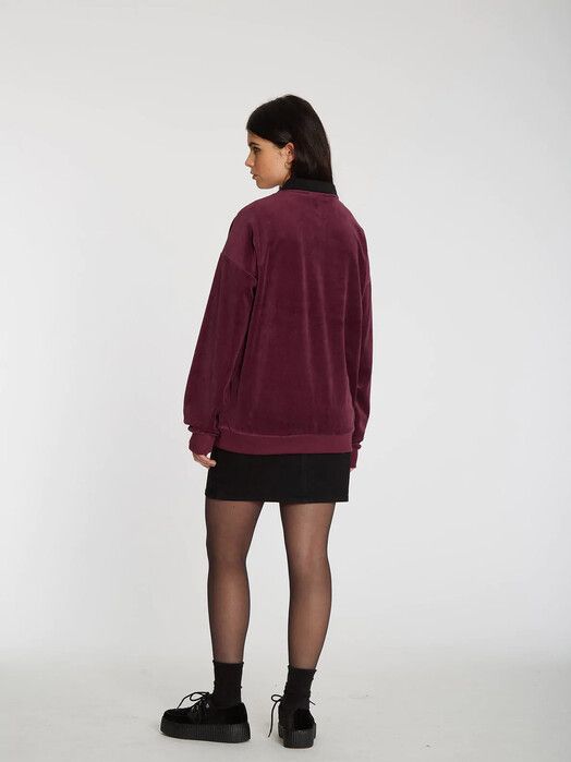 Volcom Pullover&#x20;Velroots&#x20;Polo&#x20;burgundy