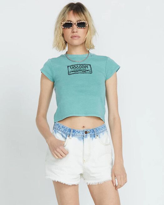 Volcom T-Shirt&#x20;Filip&#x20;Rygalski&#x20;Baby&#x20;teal
