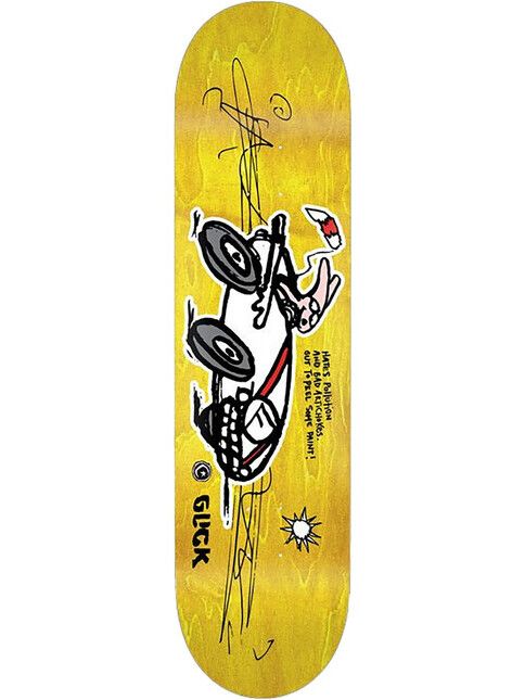 Foundation Skateboards Skateboard Glick Bad Artichokes 8.0