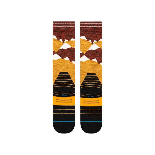 Stance Socken&#x20;Windy&#x20;Peaks&#x20;Mid&#x20;Wool&#x20;Snow&#x20;gold