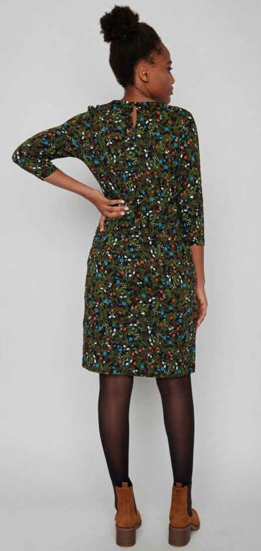 GreenBomb Kleid&#x20;Swish&#x20;flower&#x20;ground