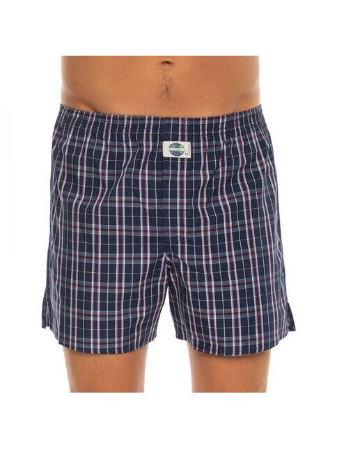 Deal Boxershort Check blau kariert