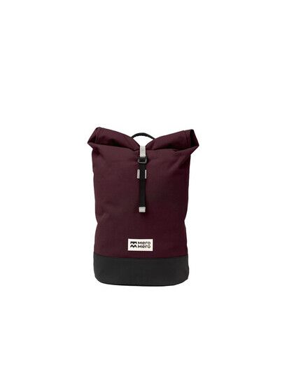 MeroMero Rucksack Annecy aubergine/cream