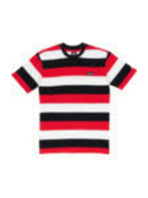 Element T-Shirt Primo Striped CR fire red