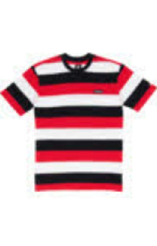 Element T-Shirt&#x20;Primo&#x20;Striped&#x20;CR&#x20;fire&#x20;red