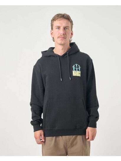 Cleptomanicx Kapuzenpullover Gathering black