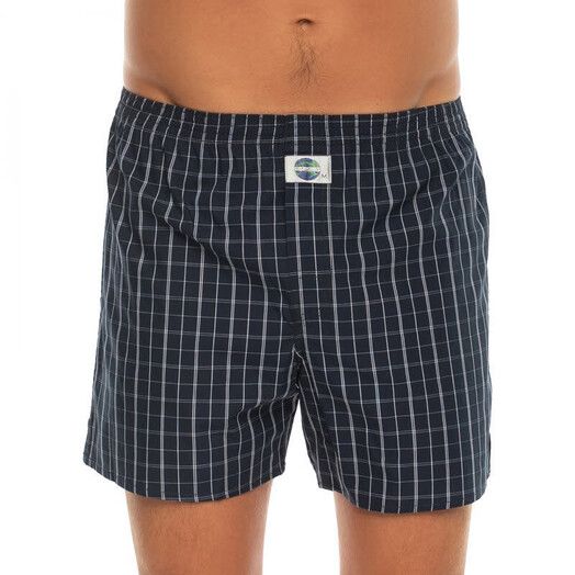 Deal Boxershort&#x20;Check&#x20;blau&#x20;kariert