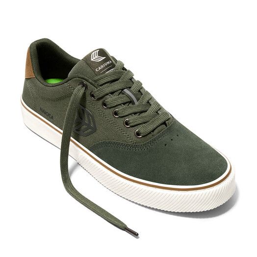 Cariuma Skateschuh&#x20;Naioca&#x20;Pro&#x20;bronze&#x20;green&#x20;suede&#x20;deep&#x20;liche