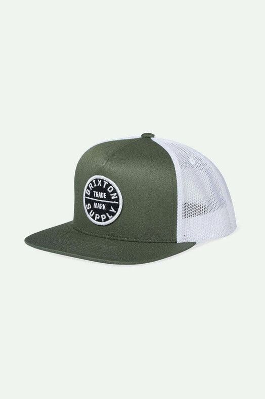 Brixton Cap&#x20;Oath&#x20;MP&#x20;Trucker&#x20;Hat&#x20;agave&#x20;green&#x2F;white