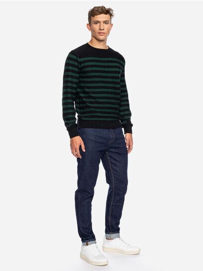 ATO Berlin Pullover Logan black/green