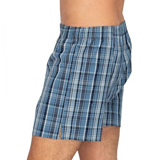 Deal Boxershort&#x20;Check&#x20;blau&#x20;kariert