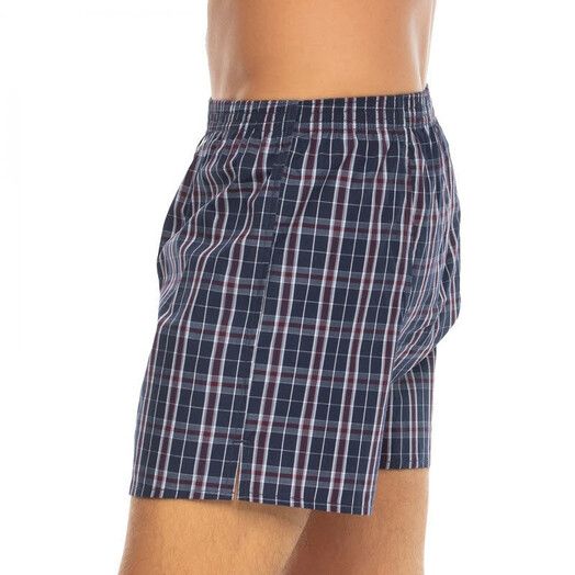 Deal Boxershort&#x20;Check&#x20;blau&#x20;kariert