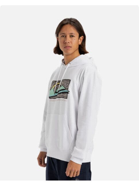 Quiksilver Kapuzenpullover Retro Fade white