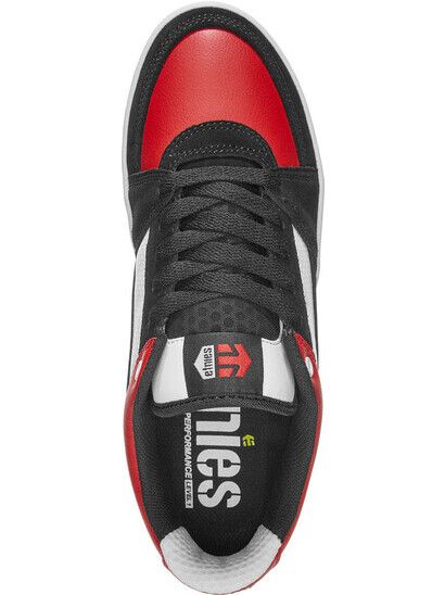 Etnies Skateboard MC RAP Lo black red white