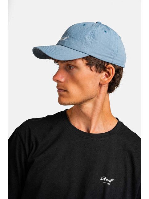 Reell Cap Single Script Cap fog blue mini ripstop