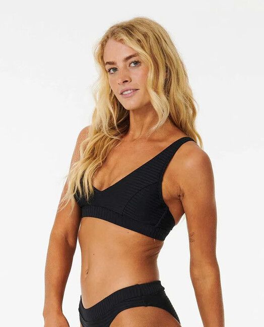 Rip Curl Bikini&#x20;Premium&#x20;Surf&#x20;D&#x20;Cup&#x20;Deep&#x20;V&#x20;black