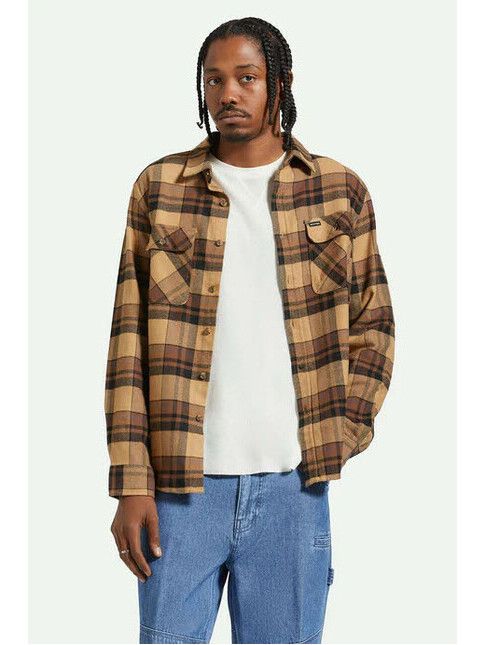 Brixton Hemd Bowery L/S Flannel tiger´s eye