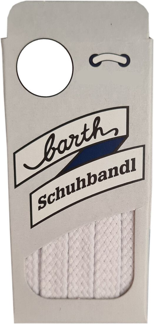 Barth Schuhbandl Schn&#x00FC;rsenkel&#x20;Sport&#x20;flach&#x20;wei&#x00DF;