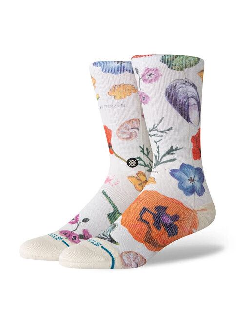 Stance Socken California Native Crew canvas