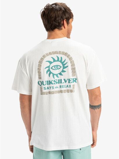 Quiksilver T-Shirt Sun Power snow white