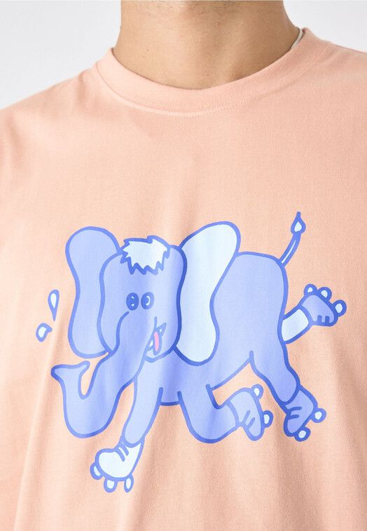Cleptomanicx T-Shirt&#x20;Happy&#x20;Elefant&#x20;canyon&#x20;sunset