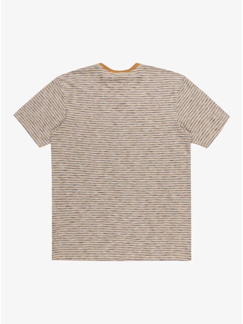 Quiksilver T-Shirt Kentin beige gestreift