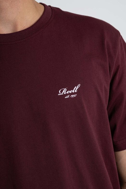 Reell T-Shirt&#x20;Staple&#x20;Logo&#x20;T-shirt&#x20;root&#x20;beer
