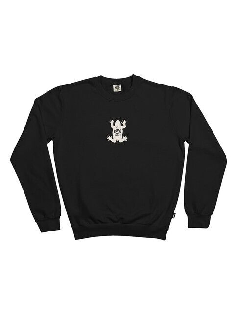 The Dudes Sweater El Bufo Classic Sweatshirt black