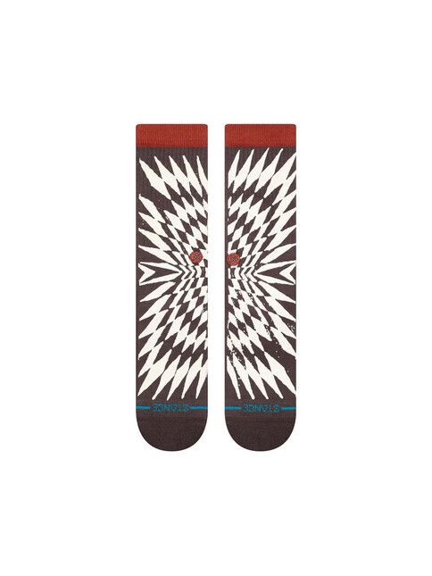 Stance Socken Frackle darkbrown