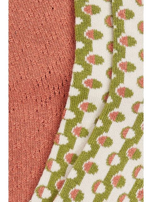 King Louie Socken Half Socks 2-Pack Cosette woodbine green