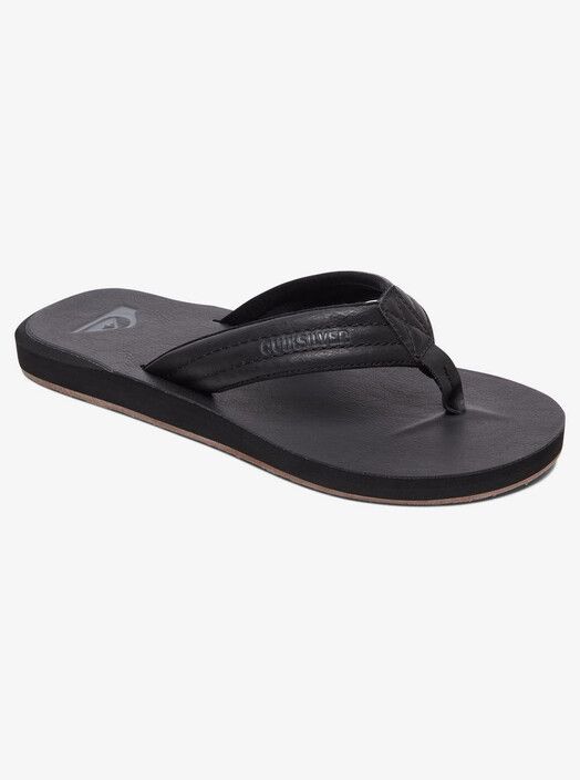 Quiksilver Sandal&#x20;Carver&#x20;Nubuck&#x20;solid&#x20;black